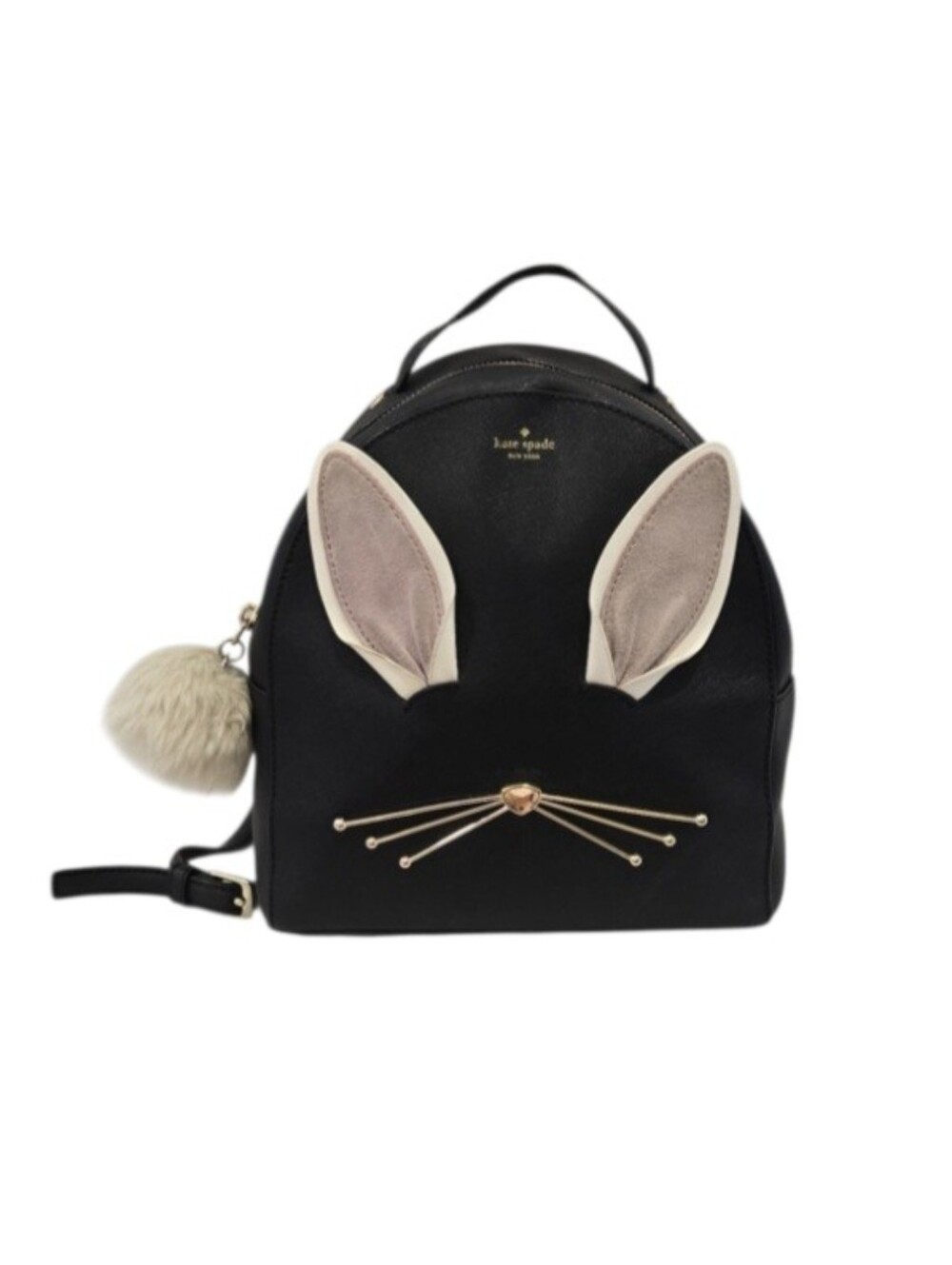 Kate Spade NY Novelty Hop To It Rabbit Backpack EUC